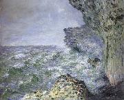 Claude Monet The Sea at Fecamp France oil painting artist